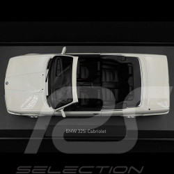 BMW 325i Cabriolet 1991 Blanc Alpin 1/18 Norev 183213