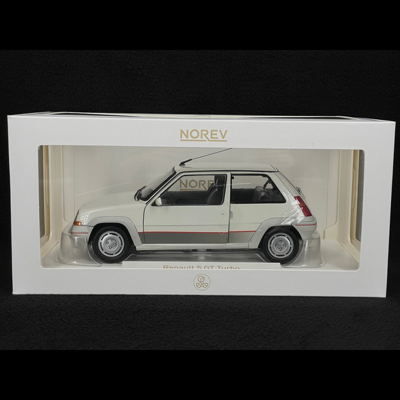 Modellino Norev 1:18 Renault Supercinq GT Turbo Ph I 1985 - Colore Bianco Perla