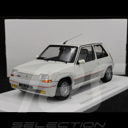 Renault Super 5 GT Turbo I 1985 Pearly Frost White 1/18 Norev 185200