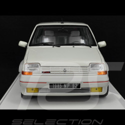 Renault Super 5 GT Turbo I 1985 Pearly Frost White 1/18 Norev 185200