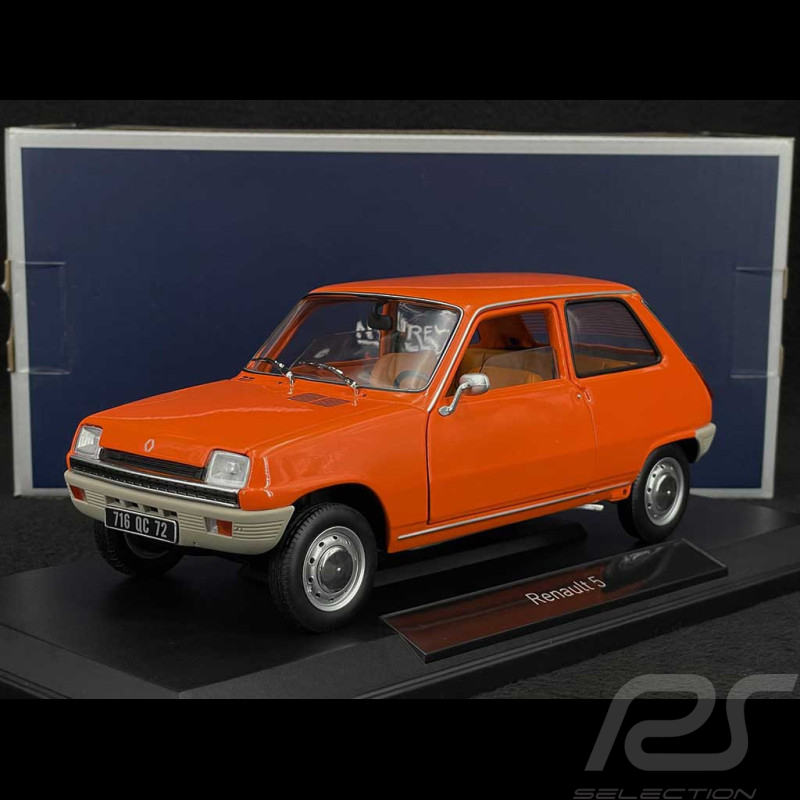 Renault 5 R5 1972 Orange 1/18 Norev 185381