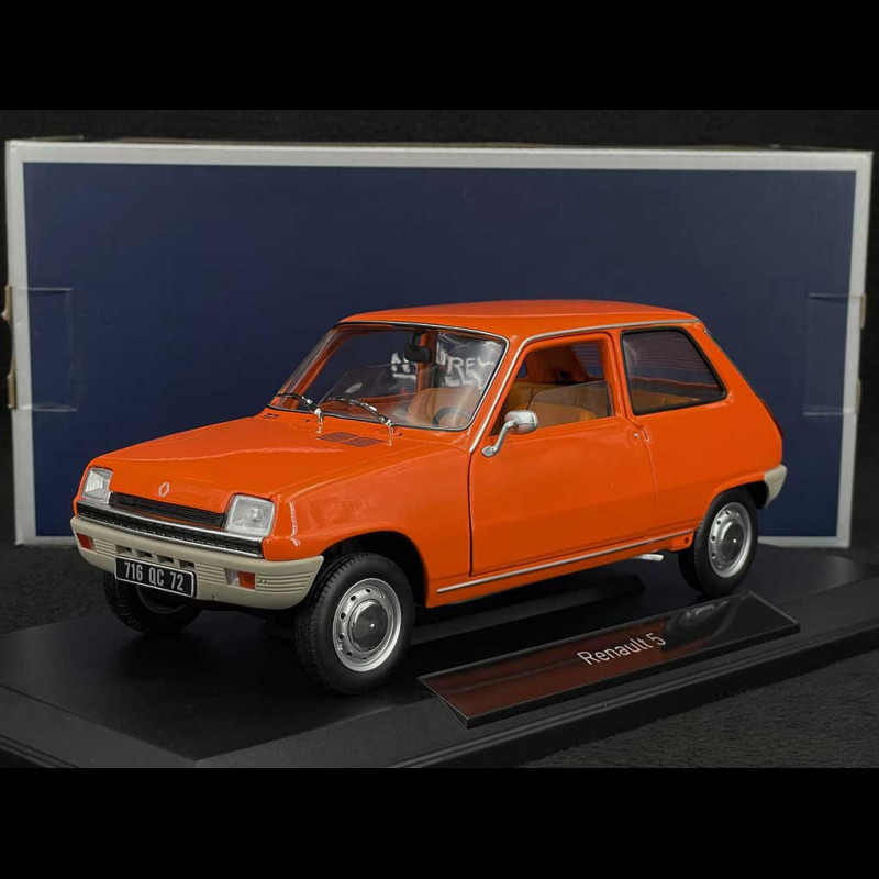 Norev NV185350 1:18 Renault 15 TL 1971-Orange Modèle à collectionner, Multi