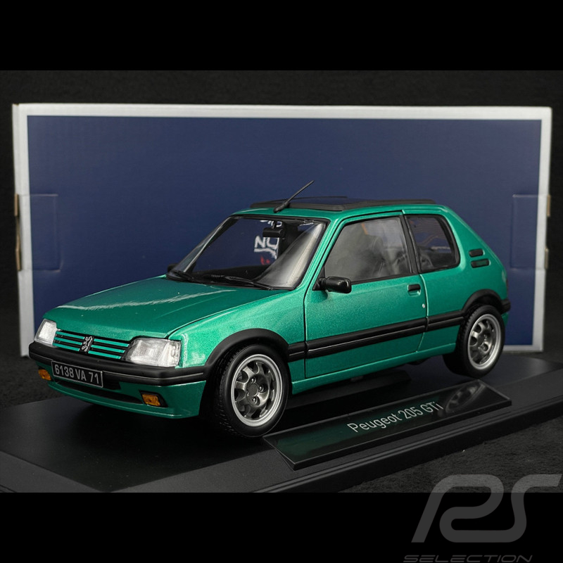 Peugeot 205 GTi Griffe 1991 Grün 1/18 Norev 184847