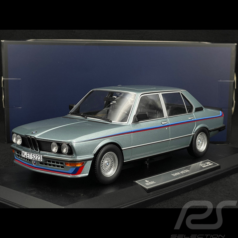 BMW M535i 1980 Metallic Blue 1/18 Norev 183290