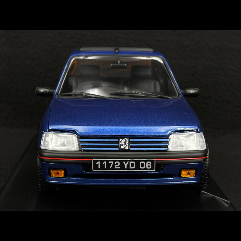 Norev Peugeot 205 GTi 1.9 1992 Miami Blue 1:18 - Figurine Voiture Collection