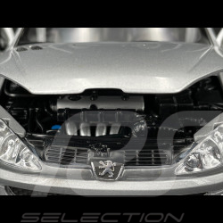 Peugeot 206 RC 2003 Silbergrau Aluminium 1/18 Norev 184726