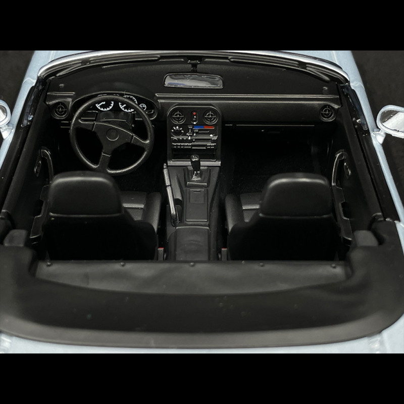 Mazda MX-5 1989 Plateado - Miniatura Coleccionable 1:18 De Norev, Modelo Detallado Para Adultos
