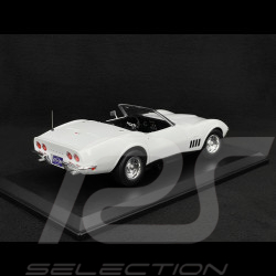 Chevrolet Corvette Cabriolet 1969 Weiß Can Am 1/18 Norev 189038