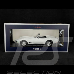 Chevrolet Corvette Cabriolet 1969 Weiß Can Am 1/18 Norev 189038
