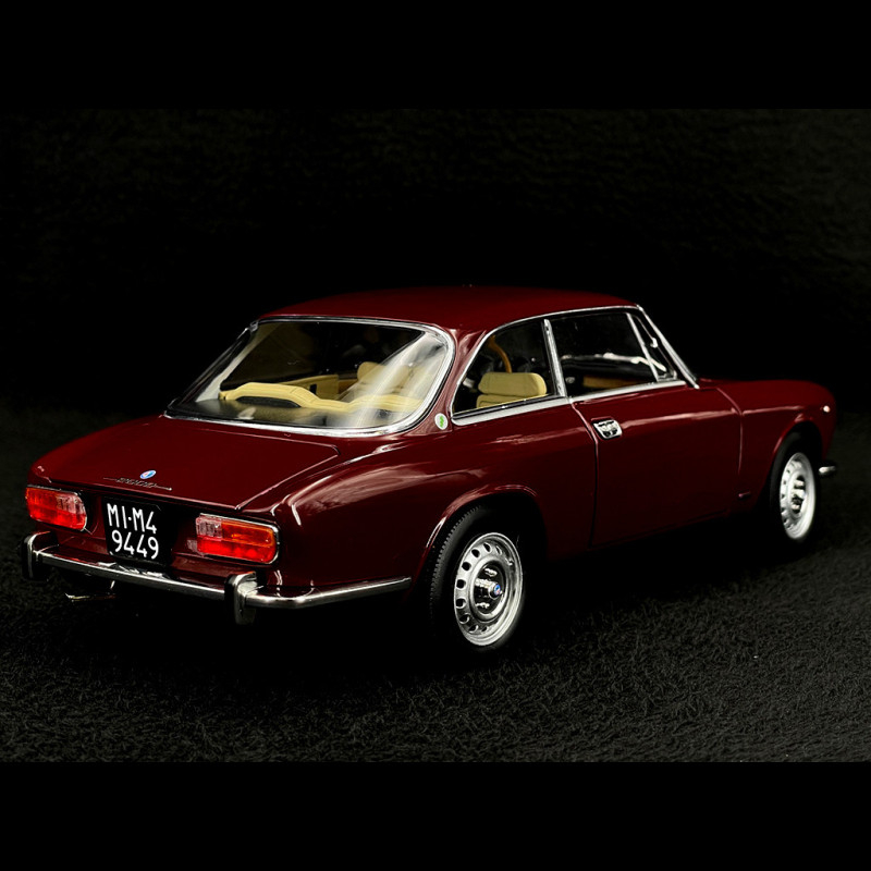 Miniature Alfa Romeo 2000 GTV 1973 NOREV 1/18 187916 - Voiture De Collection Métal Brun, Modèle Neuf