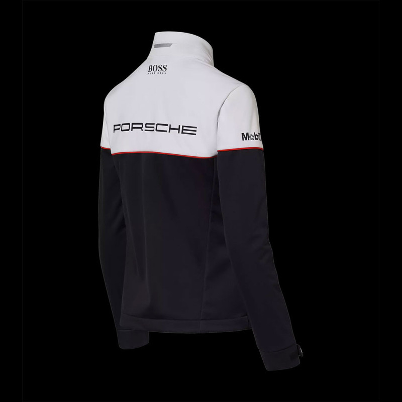 Porsche Jacket Motorsport BOSS / Hugo BOSS Softshell Black / White