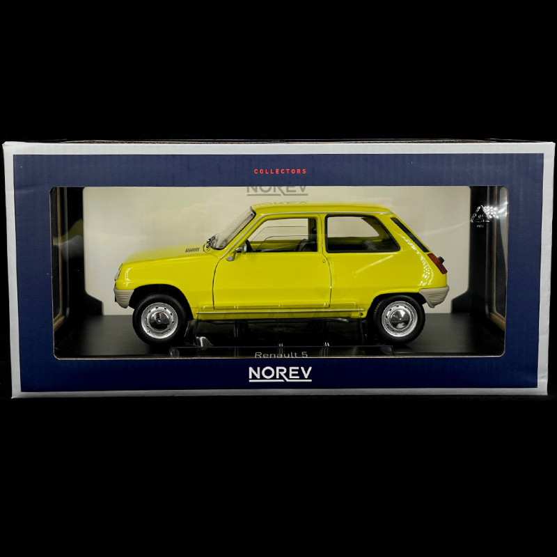 Modèle Réduit Renault R5 1972 Jaune 1/43 - Norev Jet-Car, Occasion, Made In France