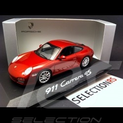Porsche 997 Carrera 4S coupé rouge