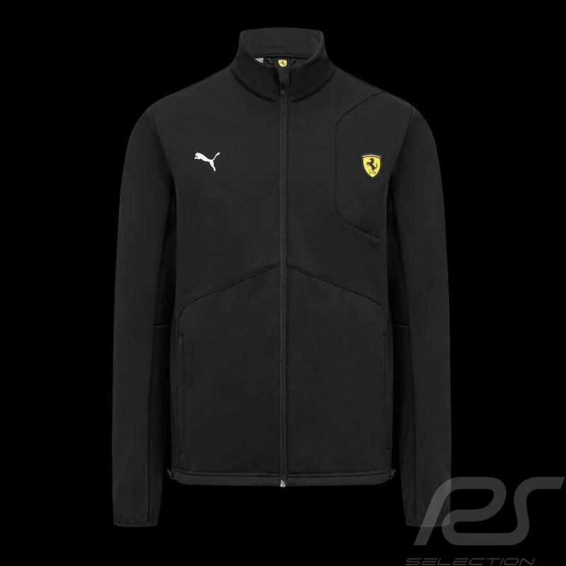 Ferrari Jacke Günstige F1 Leclerc / Hamilton Team Puma Schwarz 701223485-001