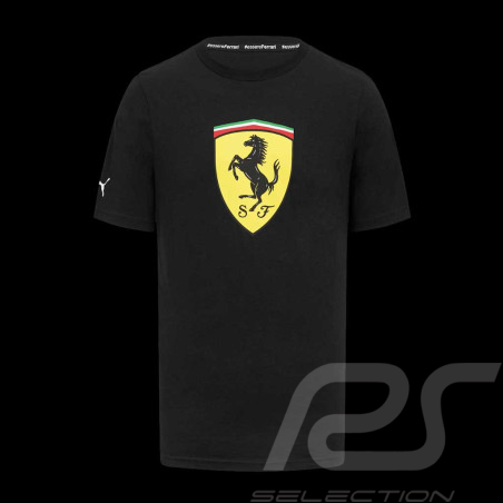 Ferrari T-shirt Günstige F1 Leclerc / Hamilton Team Puma Schwarz 701223481-002