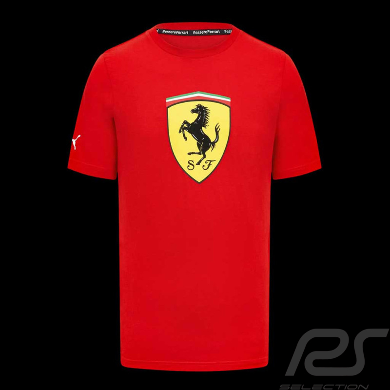 T-shirt Ferrari Pas Cher F1 Leclerc / Hamilton Team Puma Rouge 701223481-001