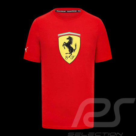 Ferrari T-shirt Günstige F1 Leclerc / Hamilton Team Puma Rot 701223481-001