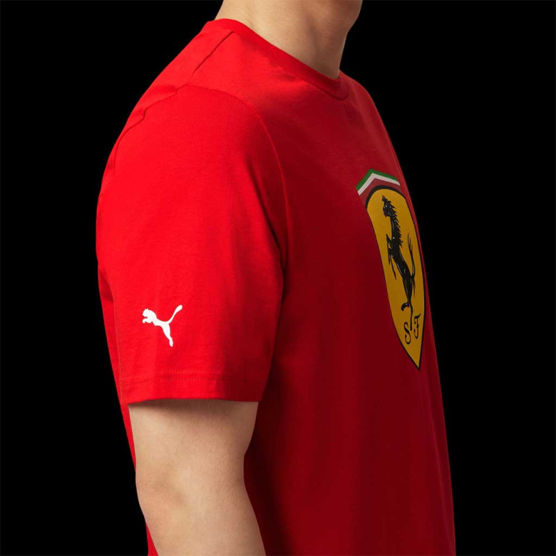 T-shirt Ferrari Pas Cher F1 Leclerc / Hamilton Team Puma Rouge 701223481-001