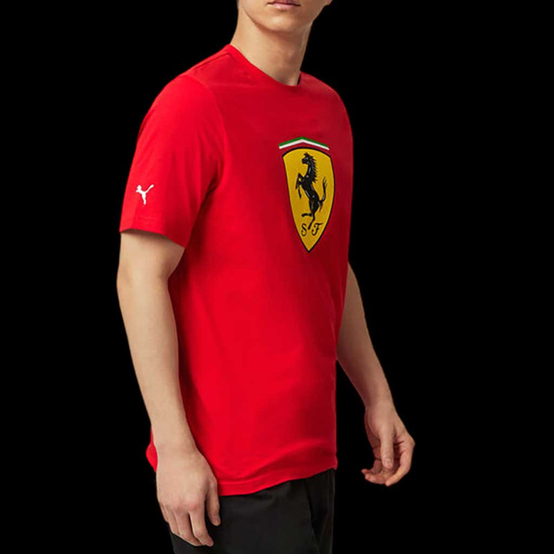 T-shirt Ferrari Pas Cher F1 Leclerc Hamilton Team Puma Rouge 701223481-001