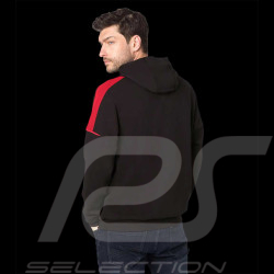 Sweatshirt Porsche Motorsport 4 Collection hoodie à capuche noir / rouge WAP124NFMS - homme