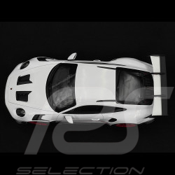 Porsche 911 GT3 RS Type 992 2022 Weiß / Pyrorote Streifen 1/12 Norev 127530