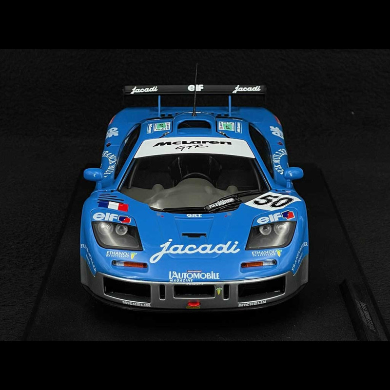 McLaren F1 GTR No.50, 24Hrs Le Mans 1995 Giroux/Grouillard/Deletraz 1-18 Solido - Schuiten Autominiaturen