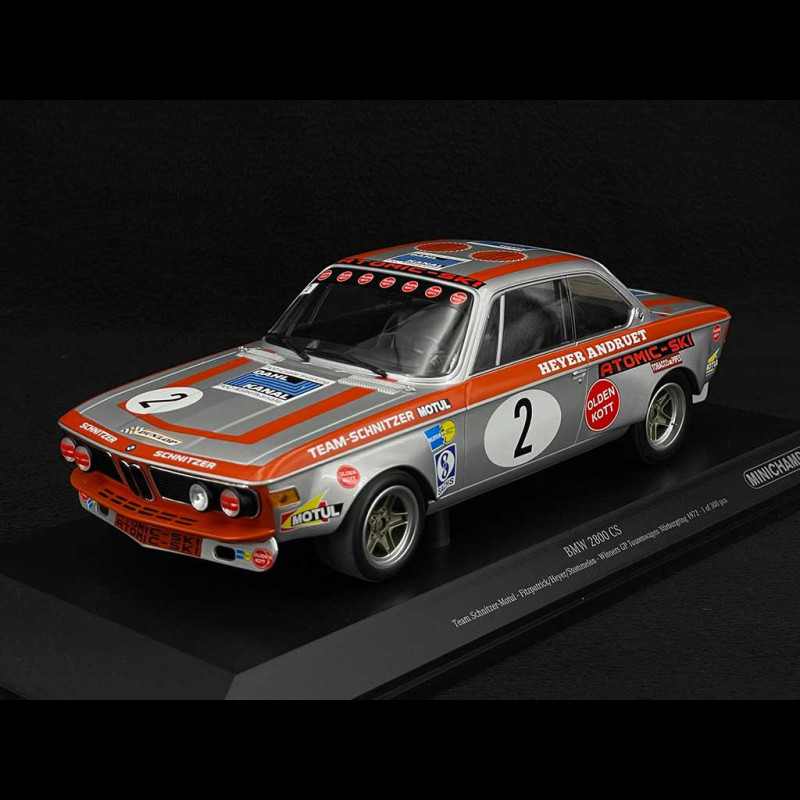 Vainqueur 2 n° CS 2800 BMW 1972 スパ24H #10 CS 2800  1/18 ミニチャンプス GP 1/18 1972 Nürburgring Tourenwagen ミニカー
