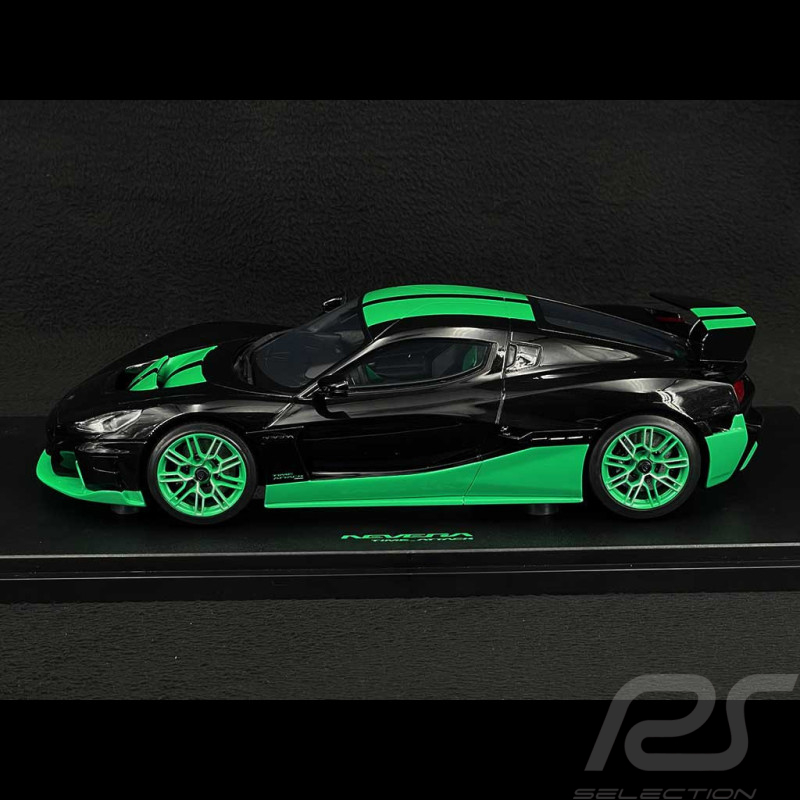 Rimac Nevera Record 2023 Schwarz 1/18 GT Spirit GT916