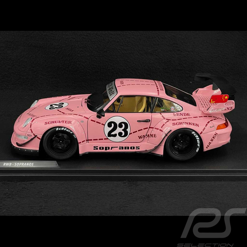 Porsche 911 Type 993 RWB Rosa Sau Sopranos 2020 Rosa 1/18 Solido S1808503