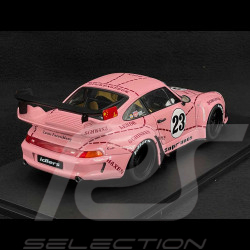 Porsche 911 Type 993 RWB Pink Pig Sopranos 2020 Rose 1/18 Solido S1808503