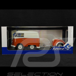 Volkswagen Transporter T1 Kool Kombi 1950 Orange / Blanc 1/18 Solido S1810902