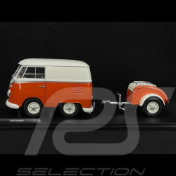 Volkswagen Bulli T1 Kool Kombi 1950 Orange / Weiß 1/18 Solido S1810902
