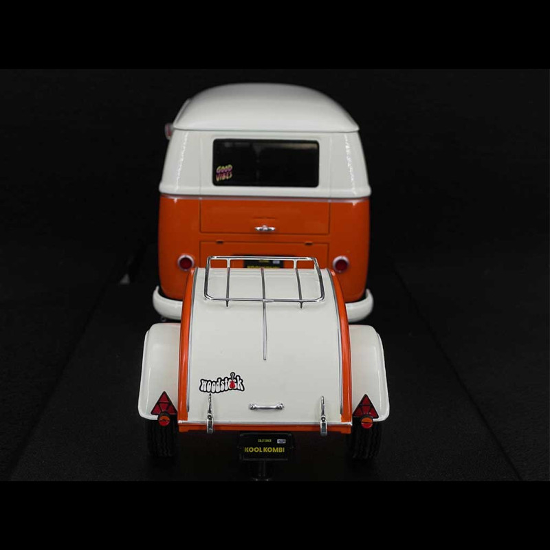 Volkswagen Kool Kombi Orange & White 1950 1/18 SOLIDO S1810902