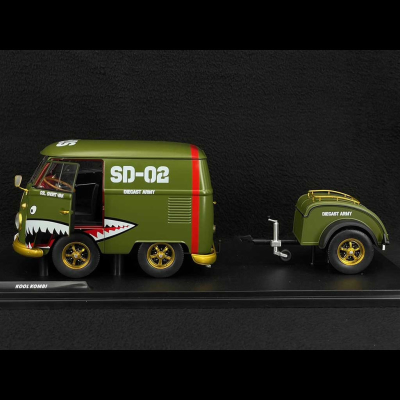 1:18 COOL COMBI ARMY FIGHTER 1950 SOLIDO chez