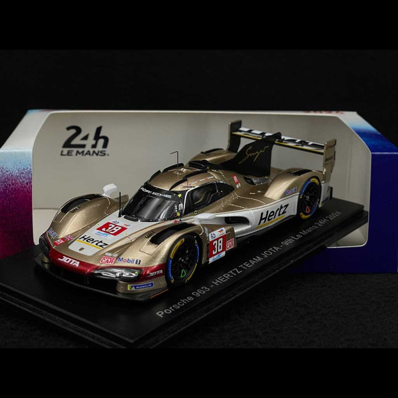 Porsche 963 n° 38 Hertz Team Jota Platz 9. 24h Le Mans 2024 1/43