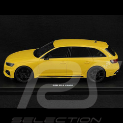 Audi RS4 25th Anniversary 2024 Jaune Imola 1/18 GT Spirit GT935