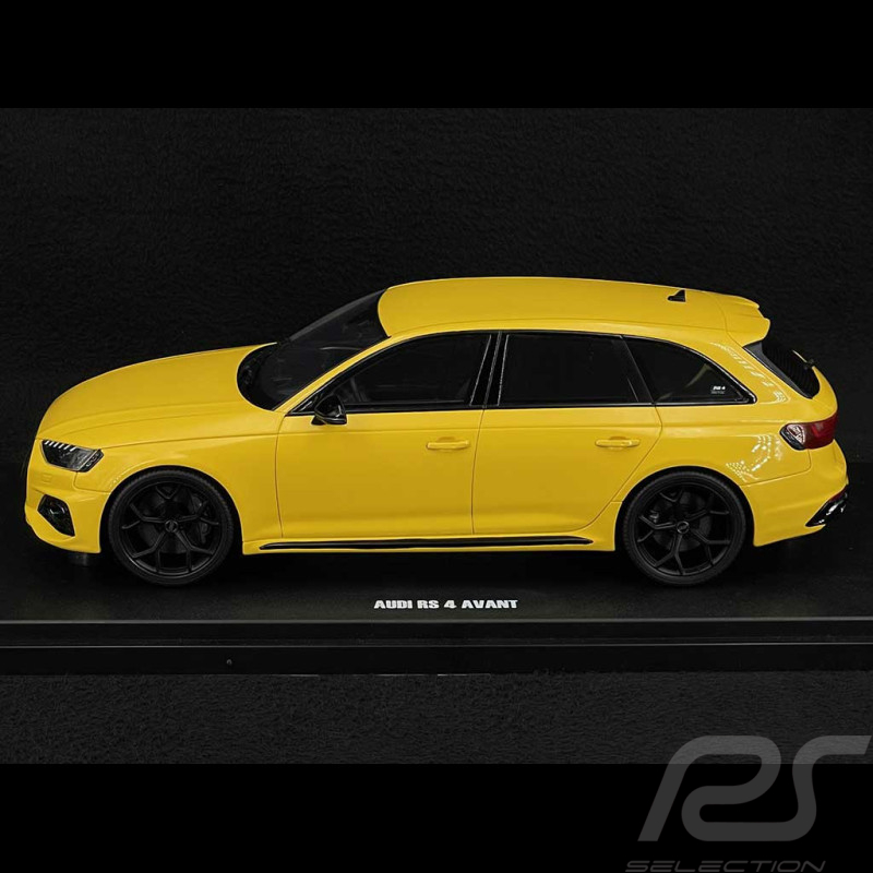 Audi RS4 25th Anniversary 2024 Jaune Imola 1/18 GT Spirit GT935