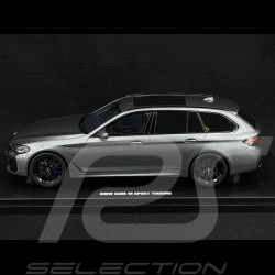 BMW 530E XDrive M Sport Touring 2023 Silver Grey 1/18 GT Spirit GT485