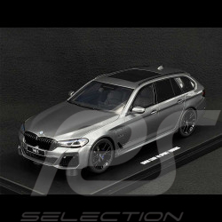 BMW 530E XDrive M Sport Touring 2023 Silver Grey 1/18 GT Spirit GT485