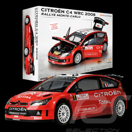 Citroën Kit C4 WRC Winner Rallye Monte-Carlo 2008 Loeb 1/8 Models