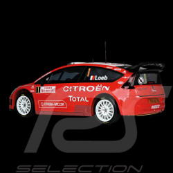 Citroën Kit C4 WRC Sieger Rallye Monte-Carlo 2008 Loeb 1/8 Bausatz Ixo Models