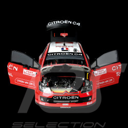 Citroën Kit C4 WRC Sieger Rallye Monte-Carlo 2008 Loeb 1/8 Bausatz Ixo Models