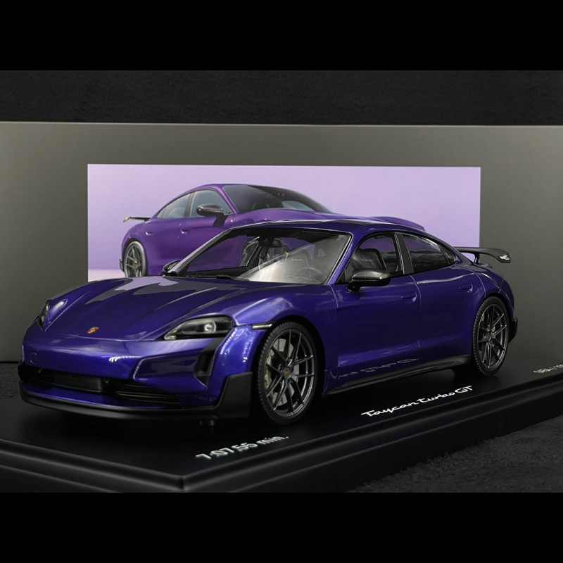 Porsche Taycan Turbo GT Weissach Package 2023 Purple Sky Metallic
