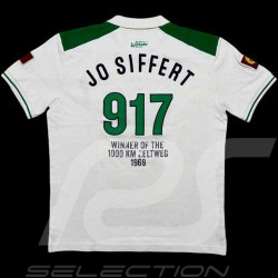 Duo Jo Siffert Poloshirt Warson + Porsche 911 GT3 RS Type 992 2024 Tribute to Jo Siffert White / Green 1/18 Spark WAP0215100SGT3