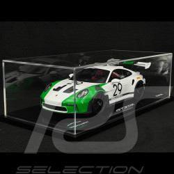Duo Jo Siffert Poloshirt Warson + Porsche 911 GT3 RS Type 992 2024 Tribute to Jo Siffert White / Green 1/18 Spark WAP0215100SGT3
