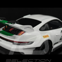 Duo Jo Siffert Poloshirt Warson + Porsche 911 GT3 RS Type 992 2024 Tribute to Jo Siffert White / Green 1/18 Spark WAP0215100SGT3