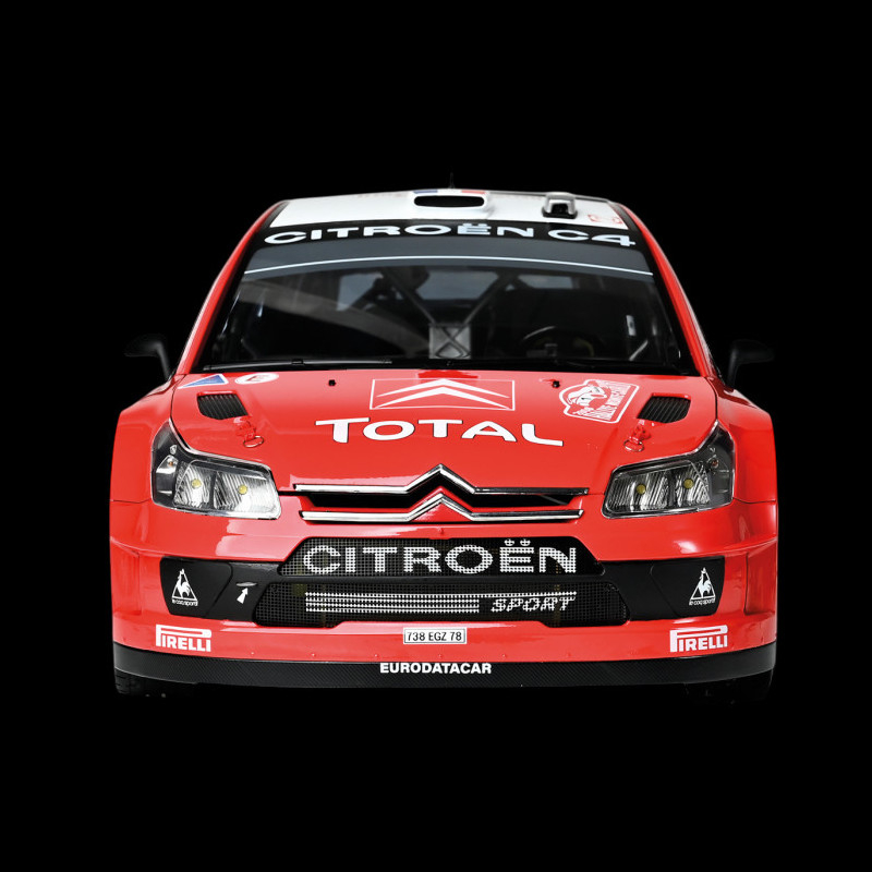 Citroen C4 WRC Rallye Monte Carlo 2008 Loeb / Elena IXO 1/43 en boite