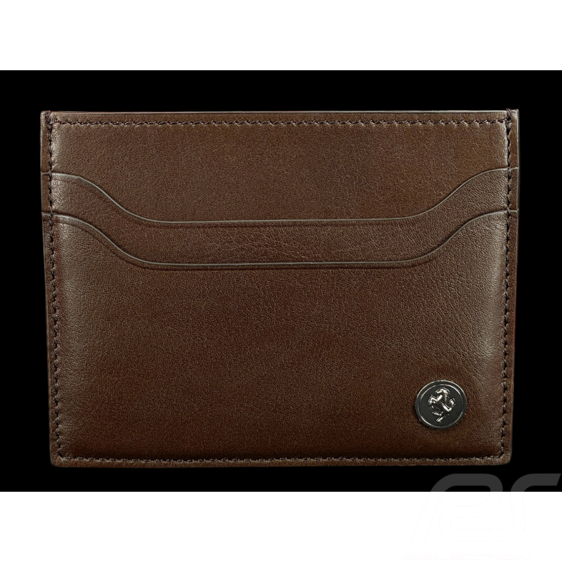 Ferrari Card Holder Tod's Brown Leather L2758