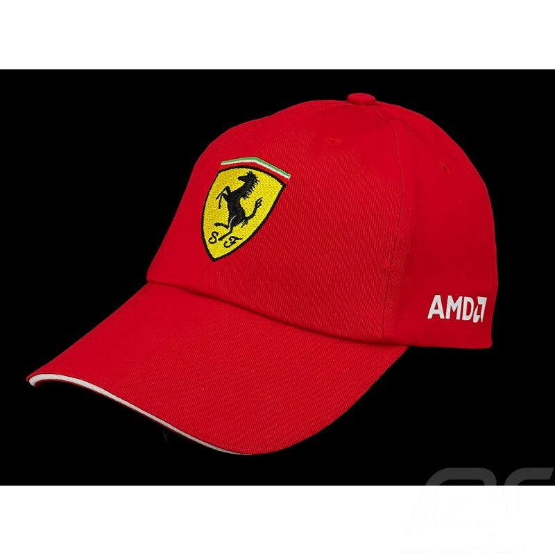 Casquette Ferrari Pas Cher F1 Team Leclerc / Hamilton Rouge 46345