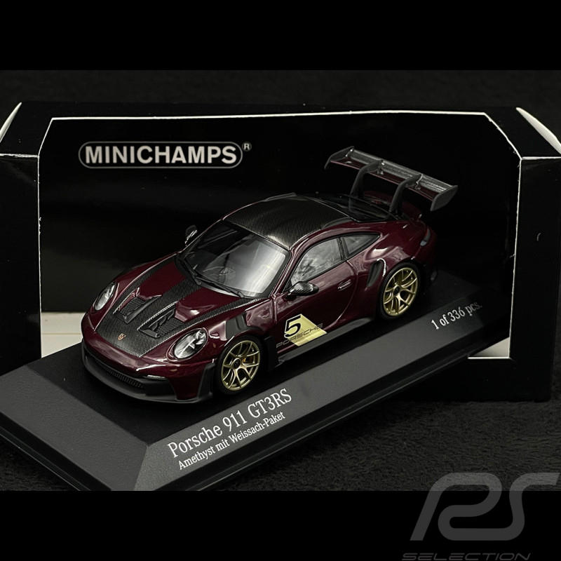 Porsche 911 GT3 RS Typ 992 2023 Amethyst Metallic 1/43 Minichamps 410062112